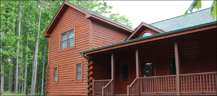 Log Home Staining in Trimble County, Kentucky