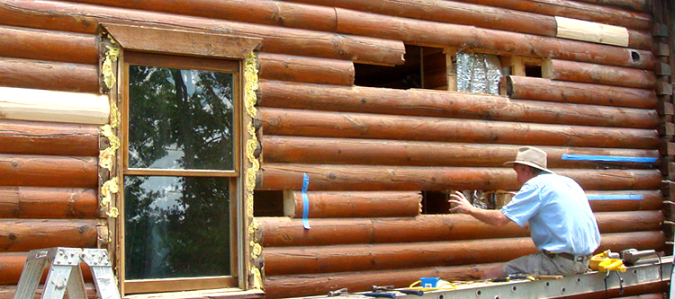 Log Home Repair Trimble County, Kentucky